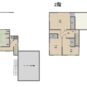 間取 6LDKの部屋数十分な間取りです。家族が多い方にもおすすめの物件。※図面と現況が異なる場合は現況を優先します。