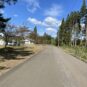 大野岱の住宅団地内で道路は6m道路になります。