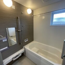 明るく清潔感のあるデザインで心地よいバスタイムが過ごせます。風呂